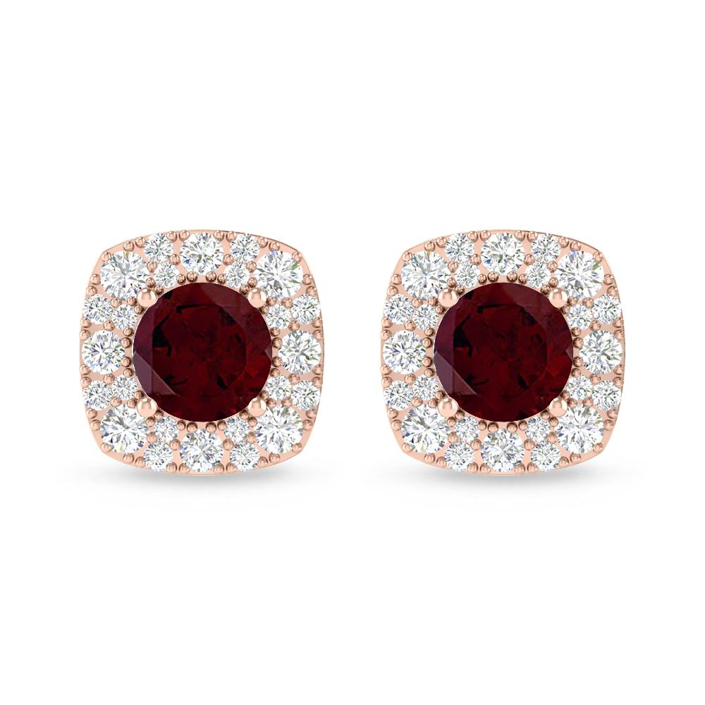 Rose Gold - Garnet