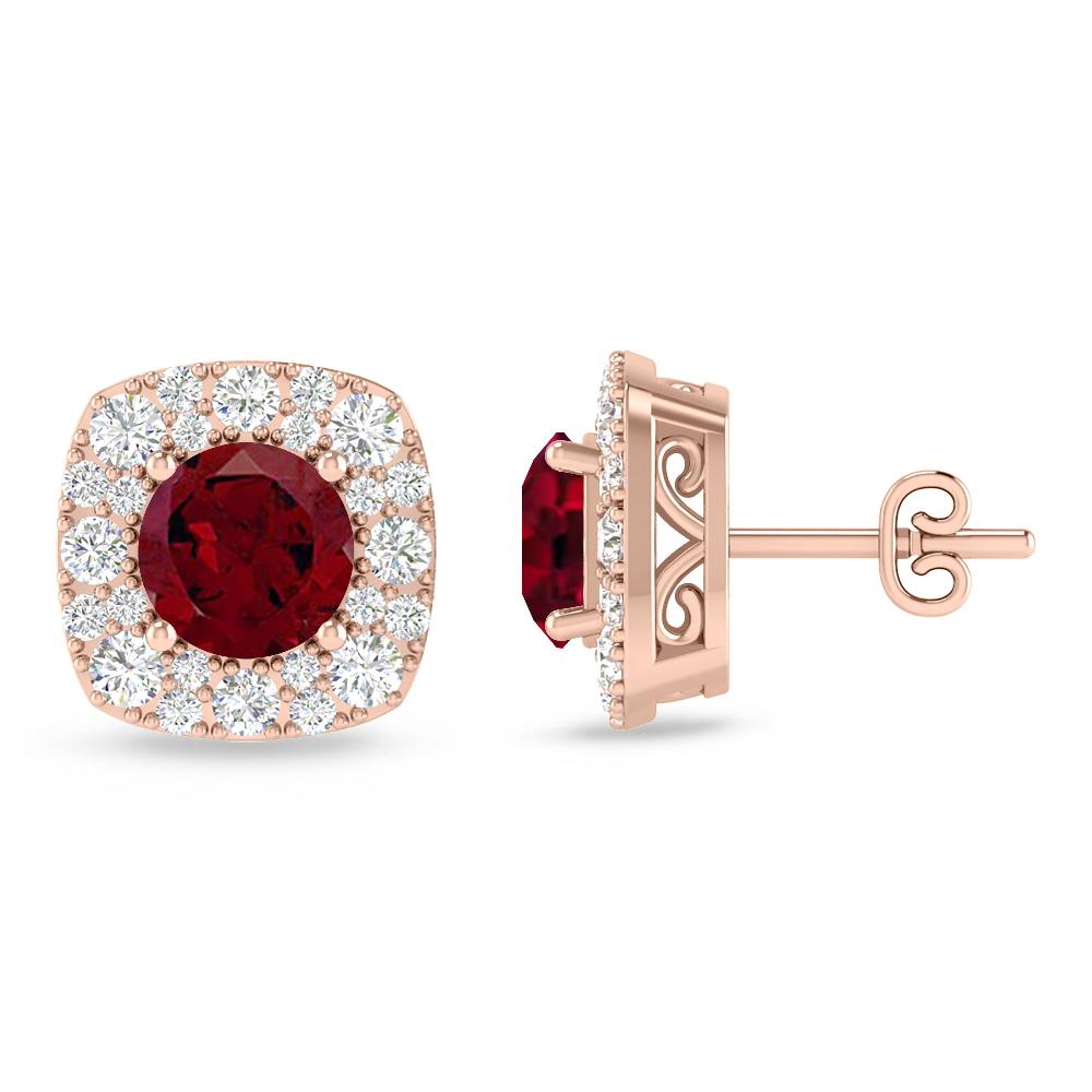 Rose Gold - Garnet