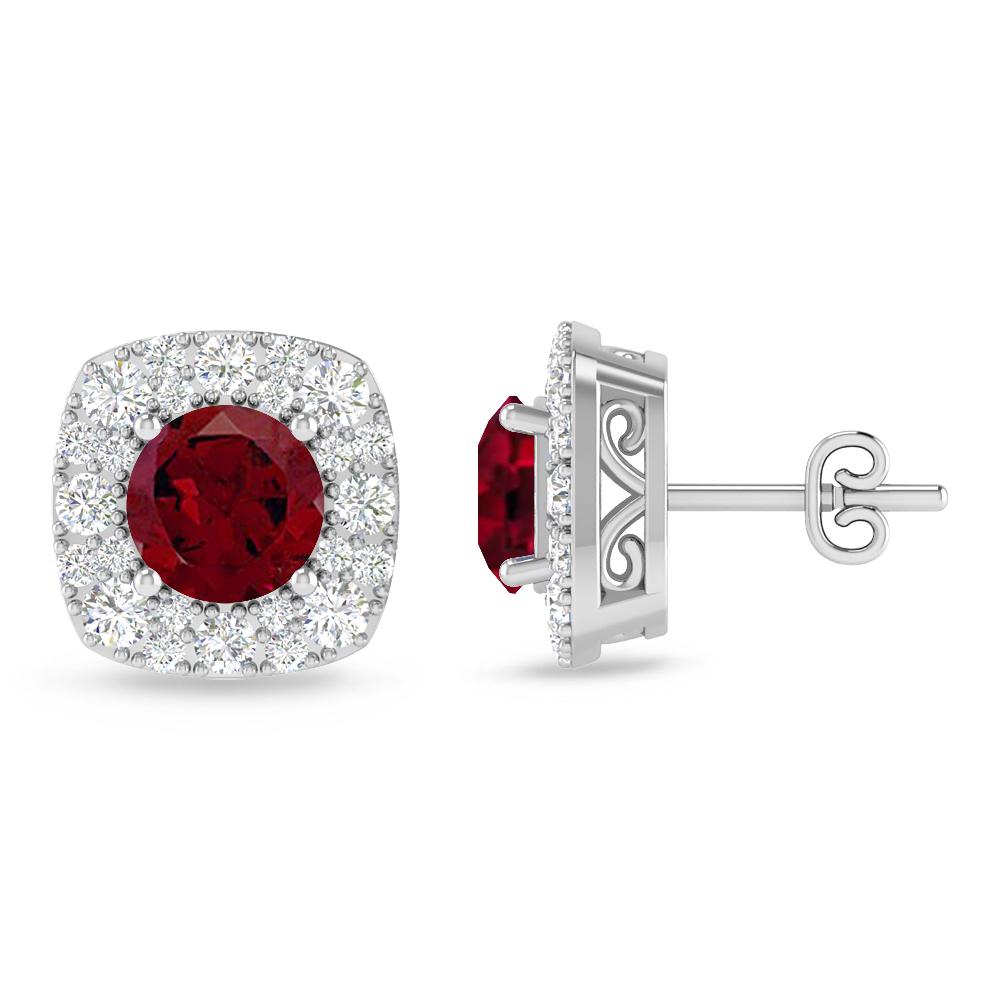 White Gold - Garnet