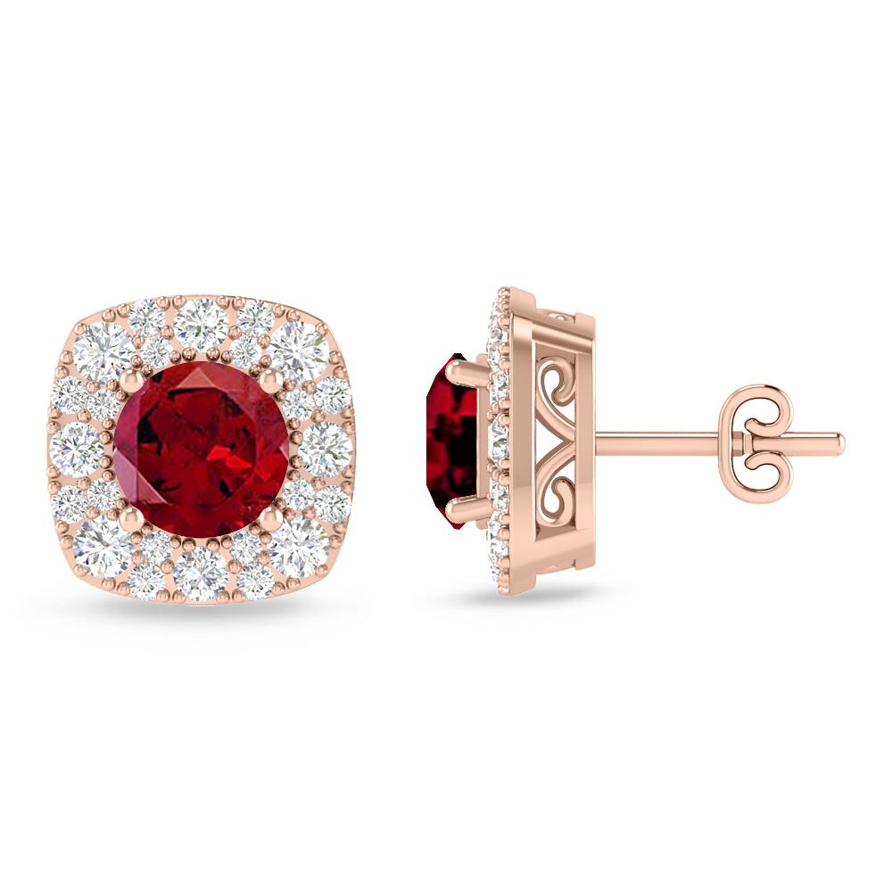 Rose Gold - Garnet