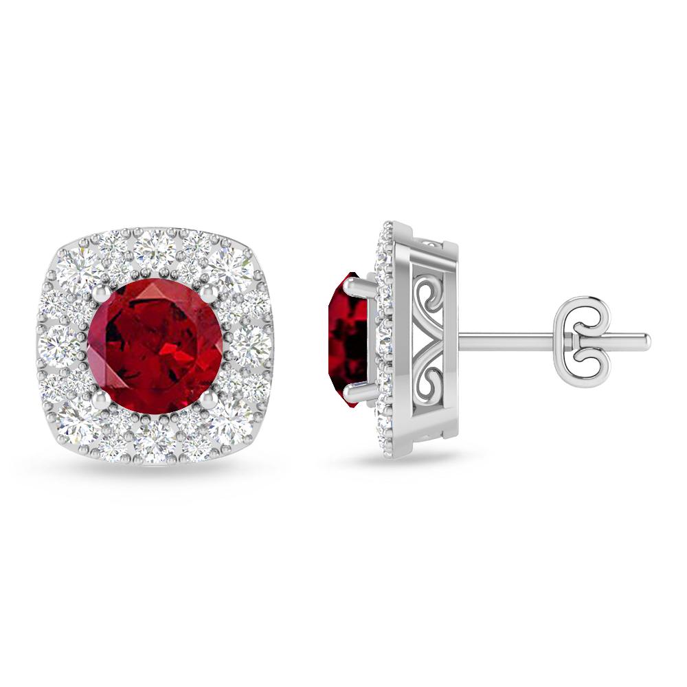 White Gold - Garnet