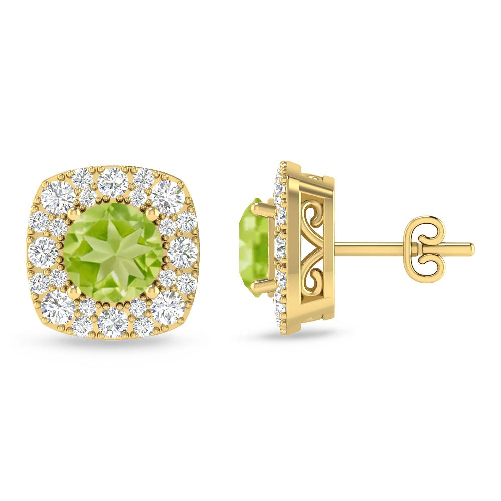 Yellow Gold - Peridot