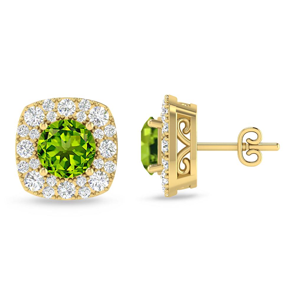 Yellow Gold - Peridot