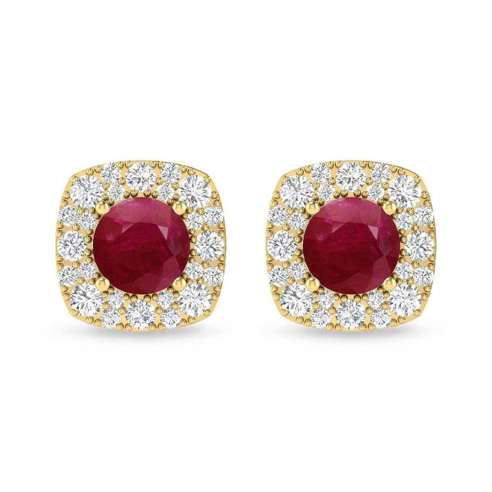 Yellow Gold - Ruby