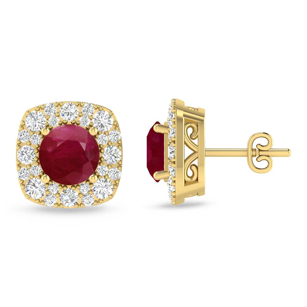 Yellow Gold - Ruby