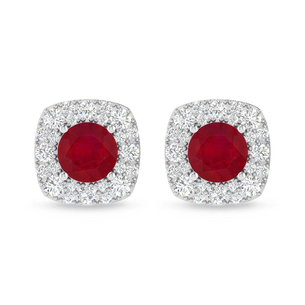 White Gold - Ruby