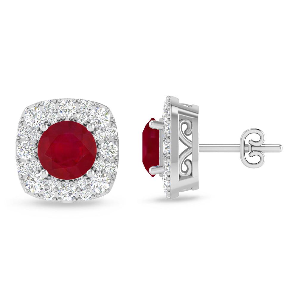 White Gold - Ruby