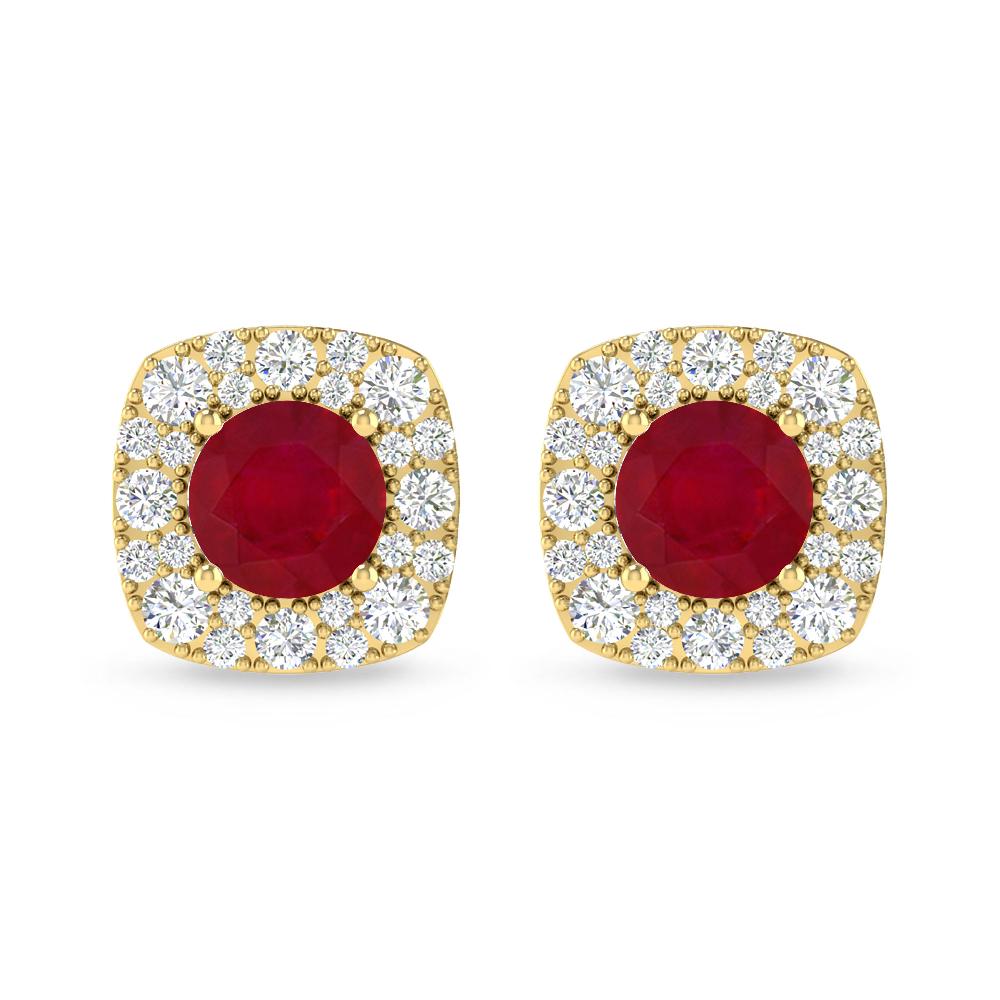 Yellow Gold - Ruby