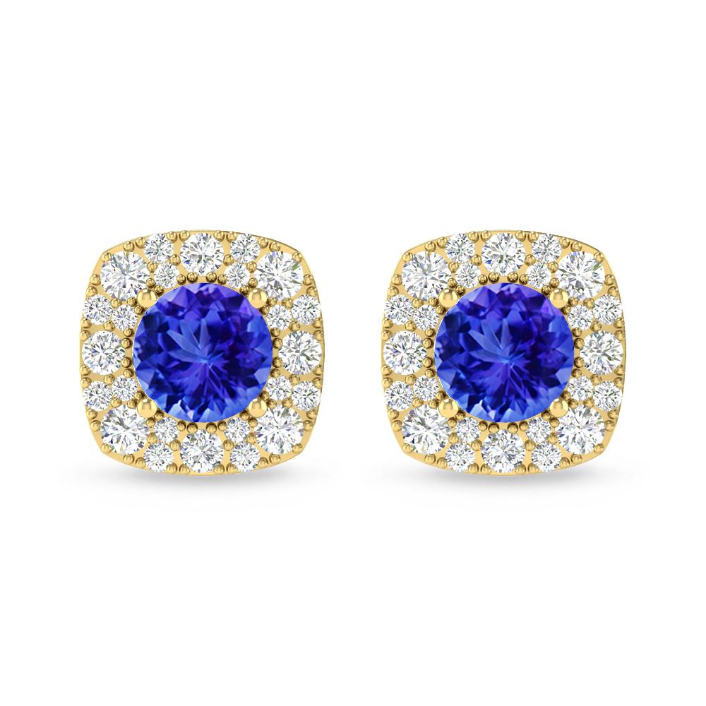 Yellow Gold - Tanzanite