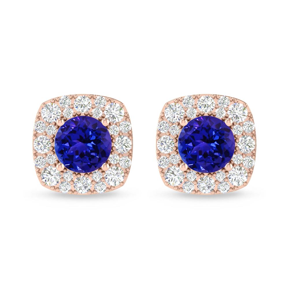 Rose Gold - Tanzanite