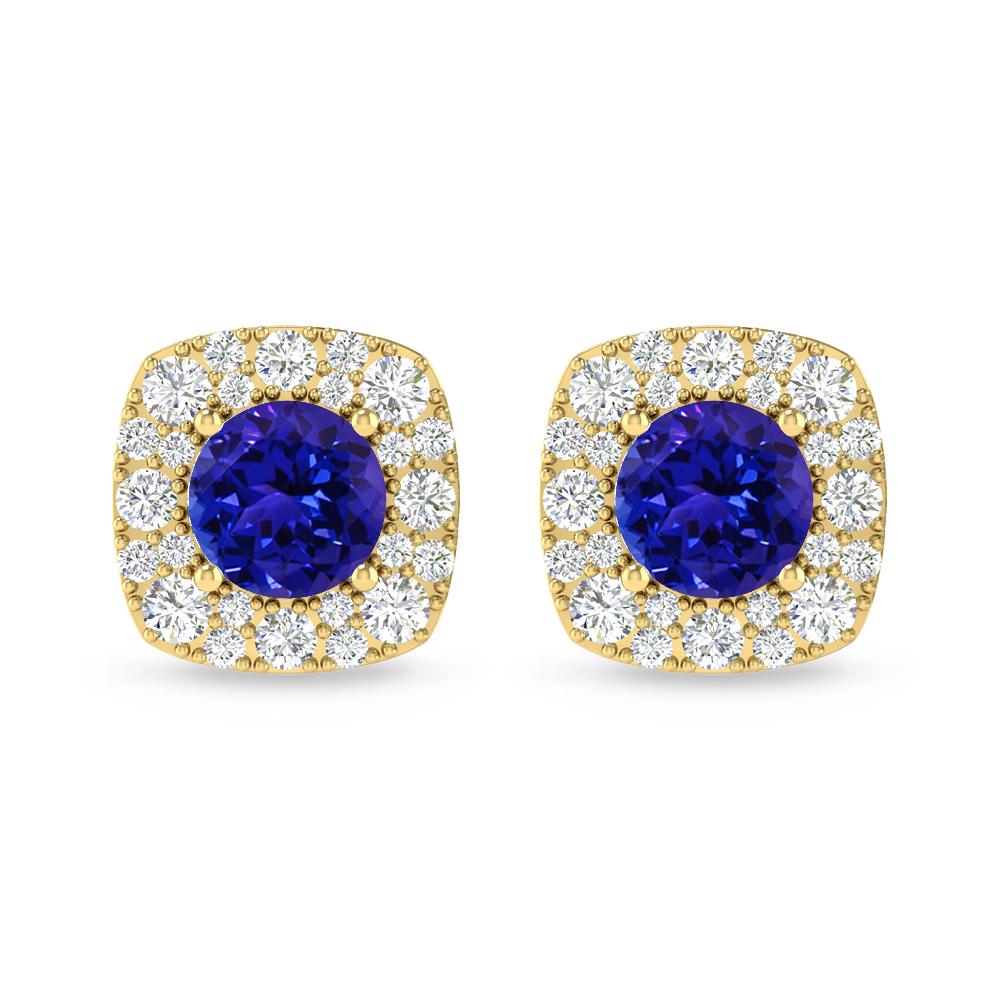 Yellow Gold - Tanzanite