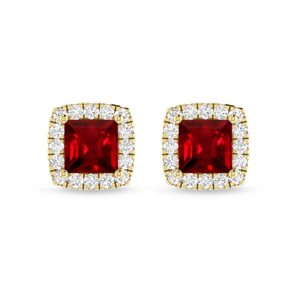 Yellow Gold - Ruby