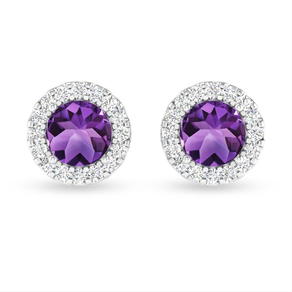 White Gold - Amethyst