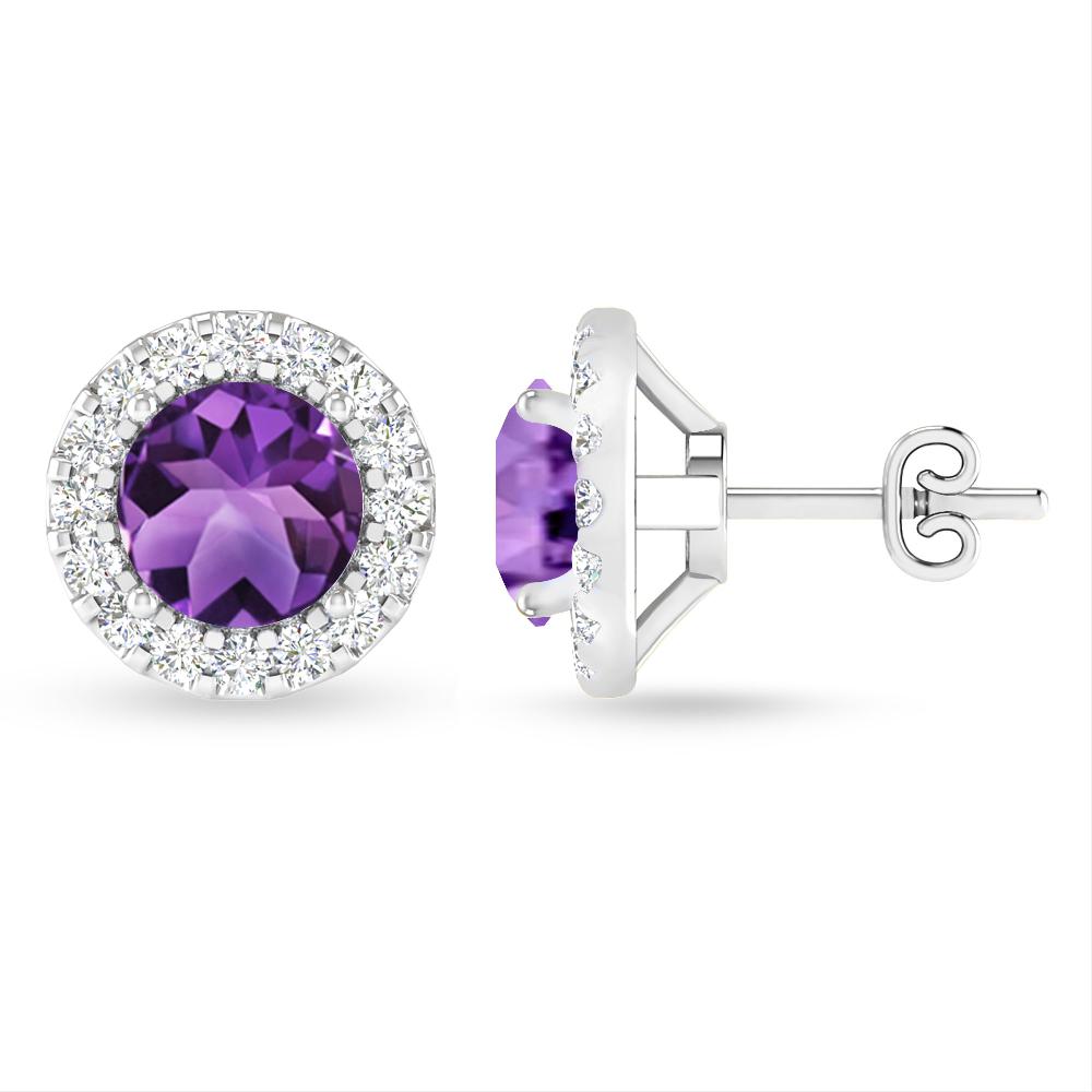 White Gold - Amethyst