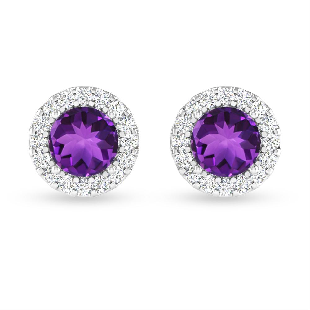 White Gold - Amethyst