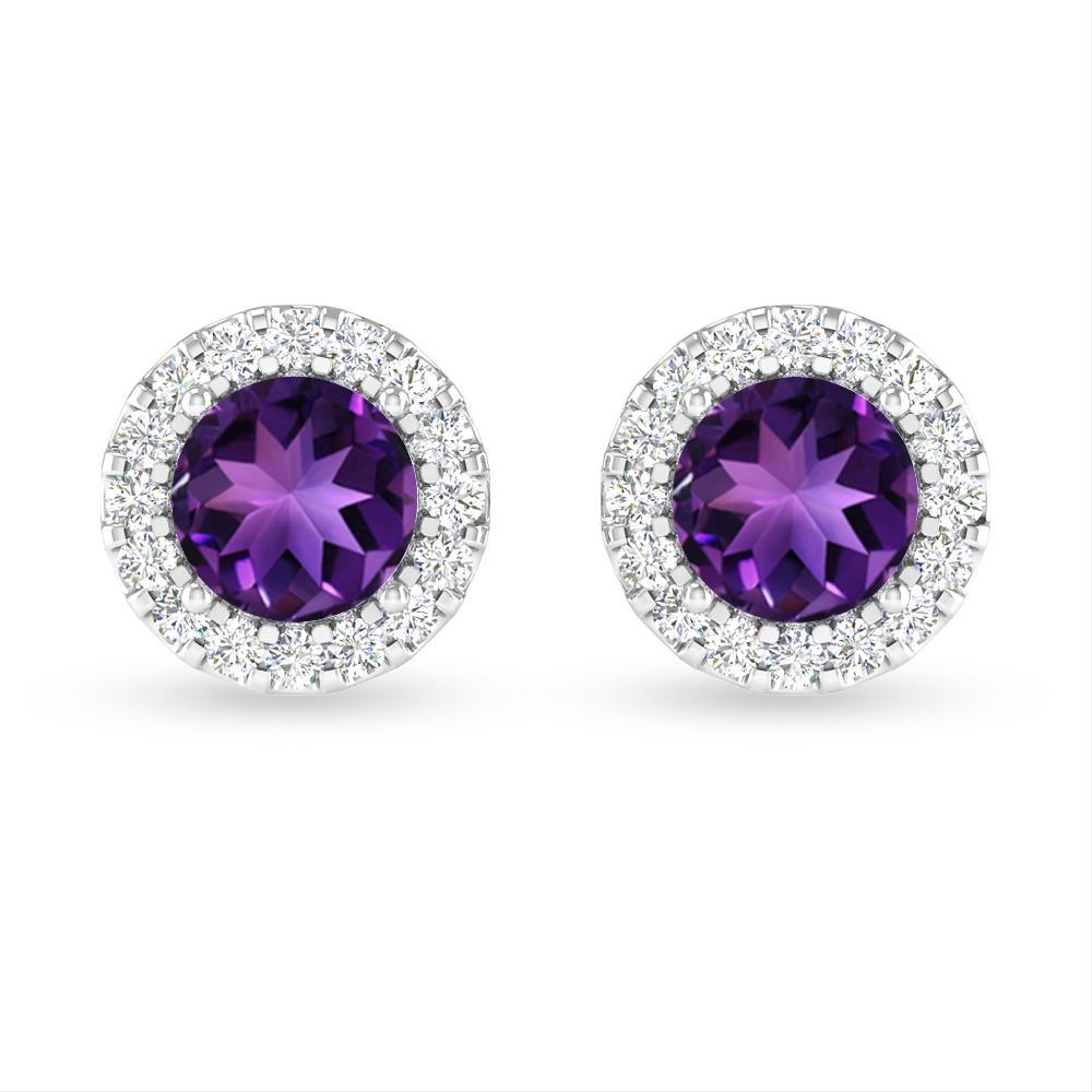 White Gold - Amethyst