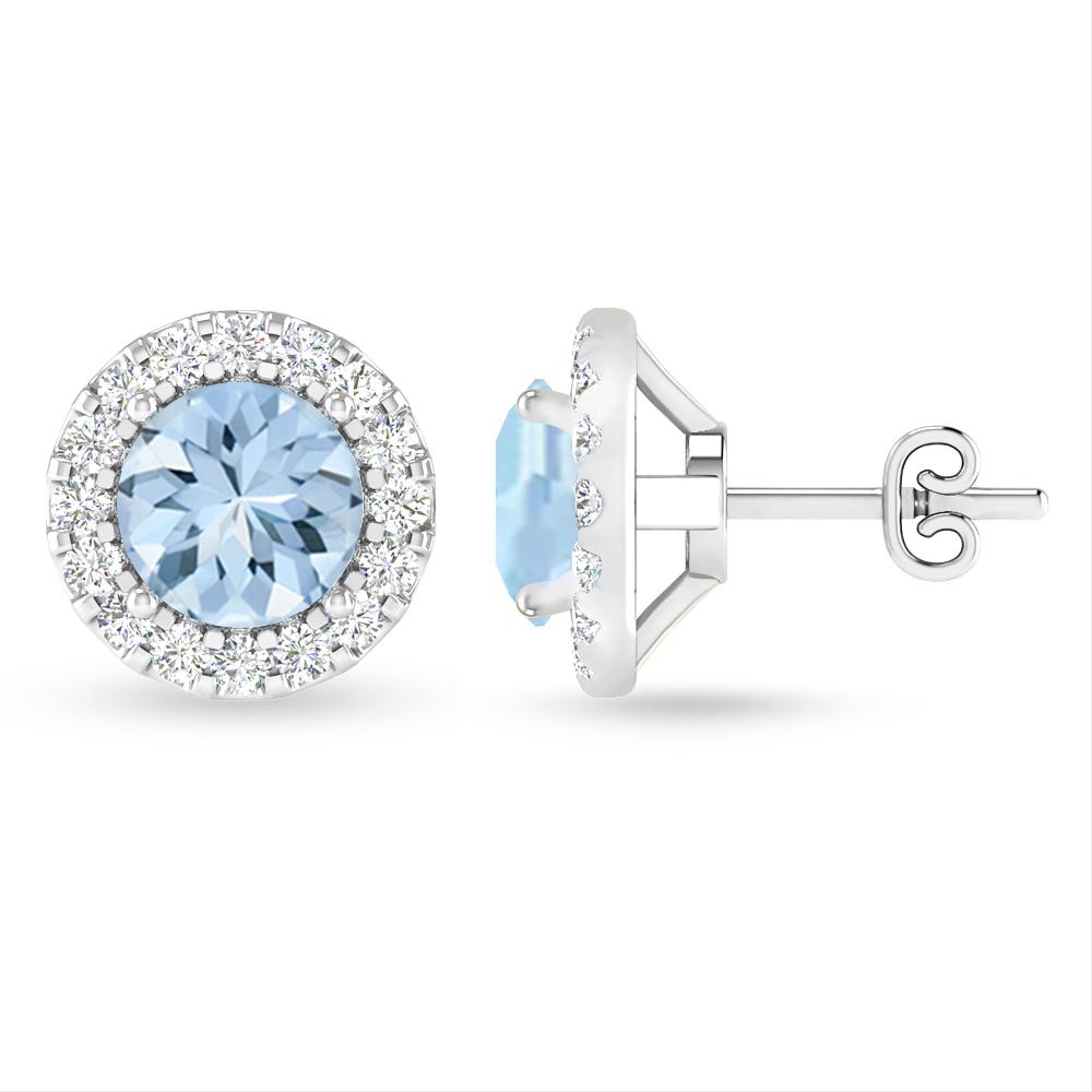 White Gold - Aquamarine