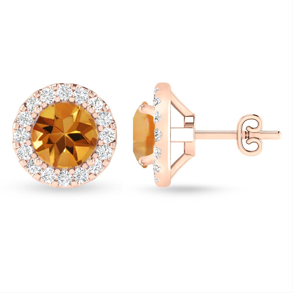 Rose Gold - Citrine