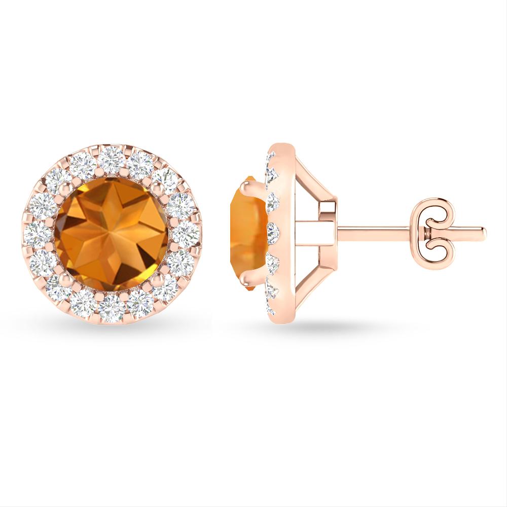 Rose Gold - Citrine