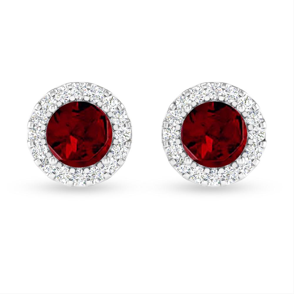 White Gold - Garnet