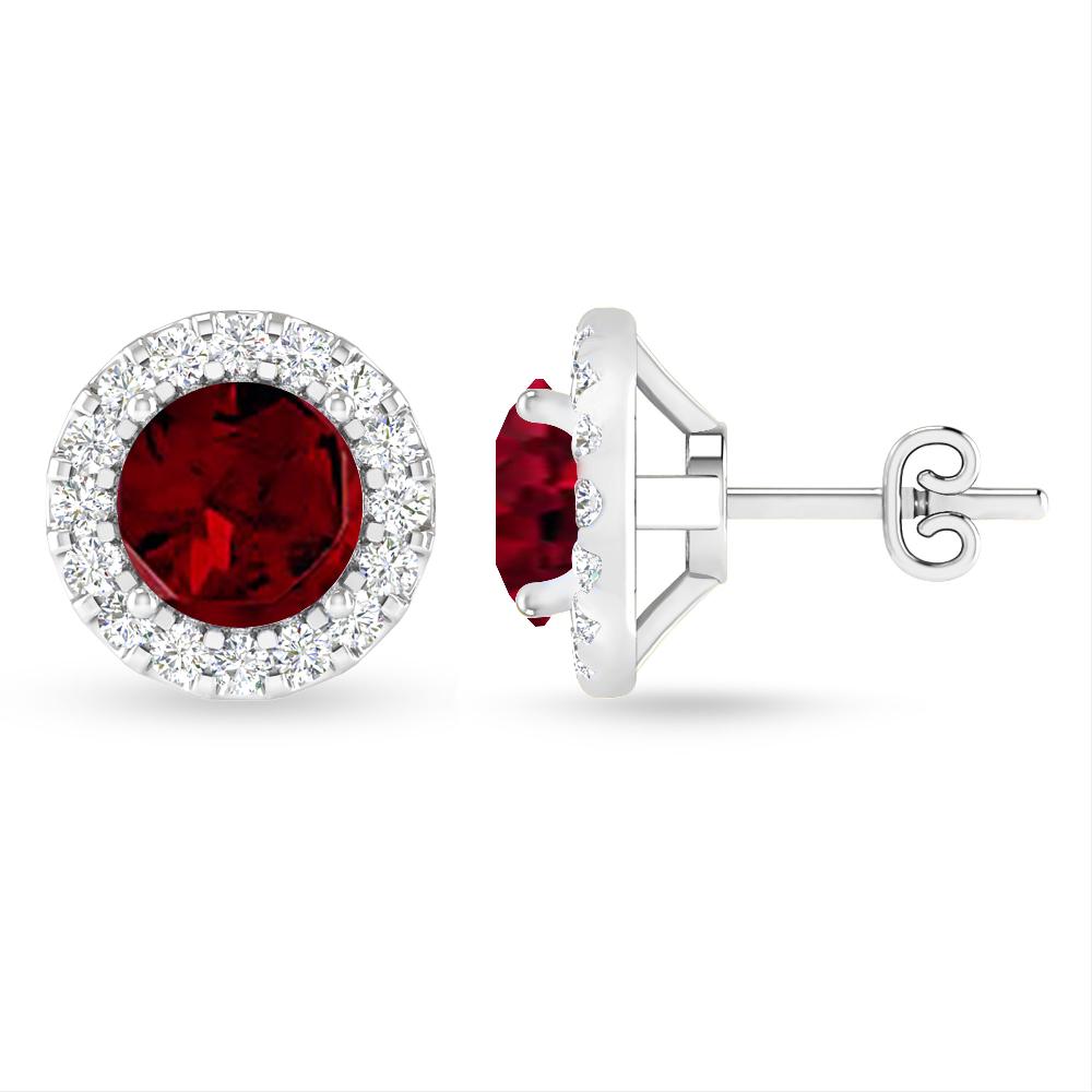 White Gold - Garnet