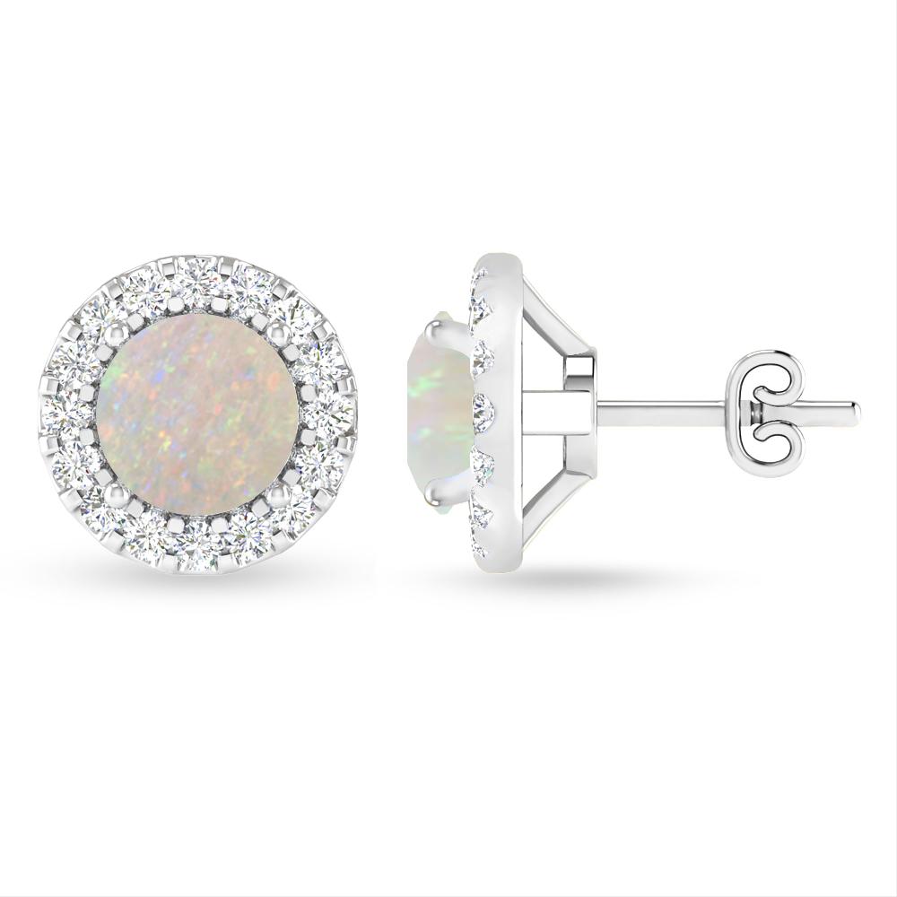 White Gold - Opal