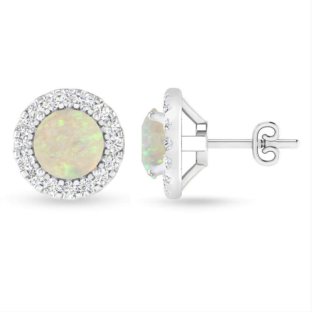 White Gold - Opal