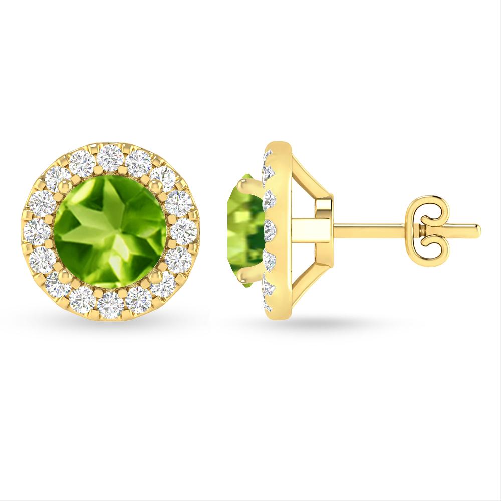 Yellow Gold - Peridot