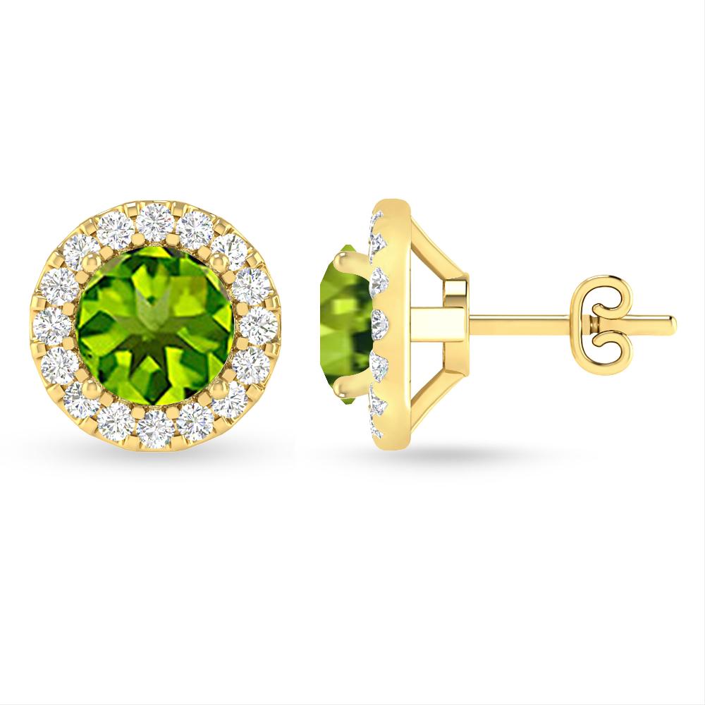 Yellow Gold - Peridot