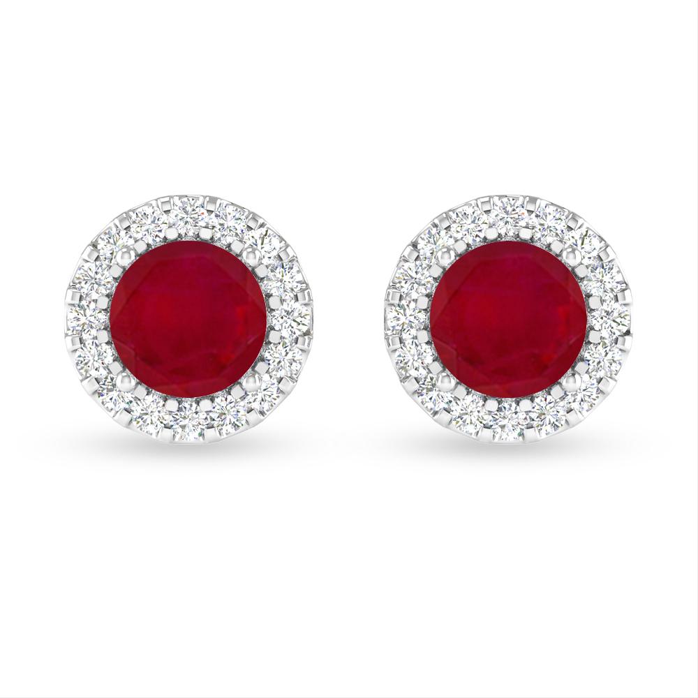 White Gold - Ruby