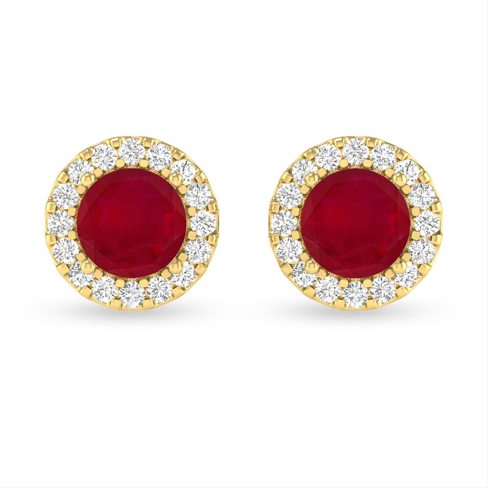 Yellow Gold - Ruby