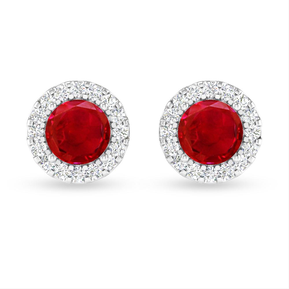 White Gold - Ruby