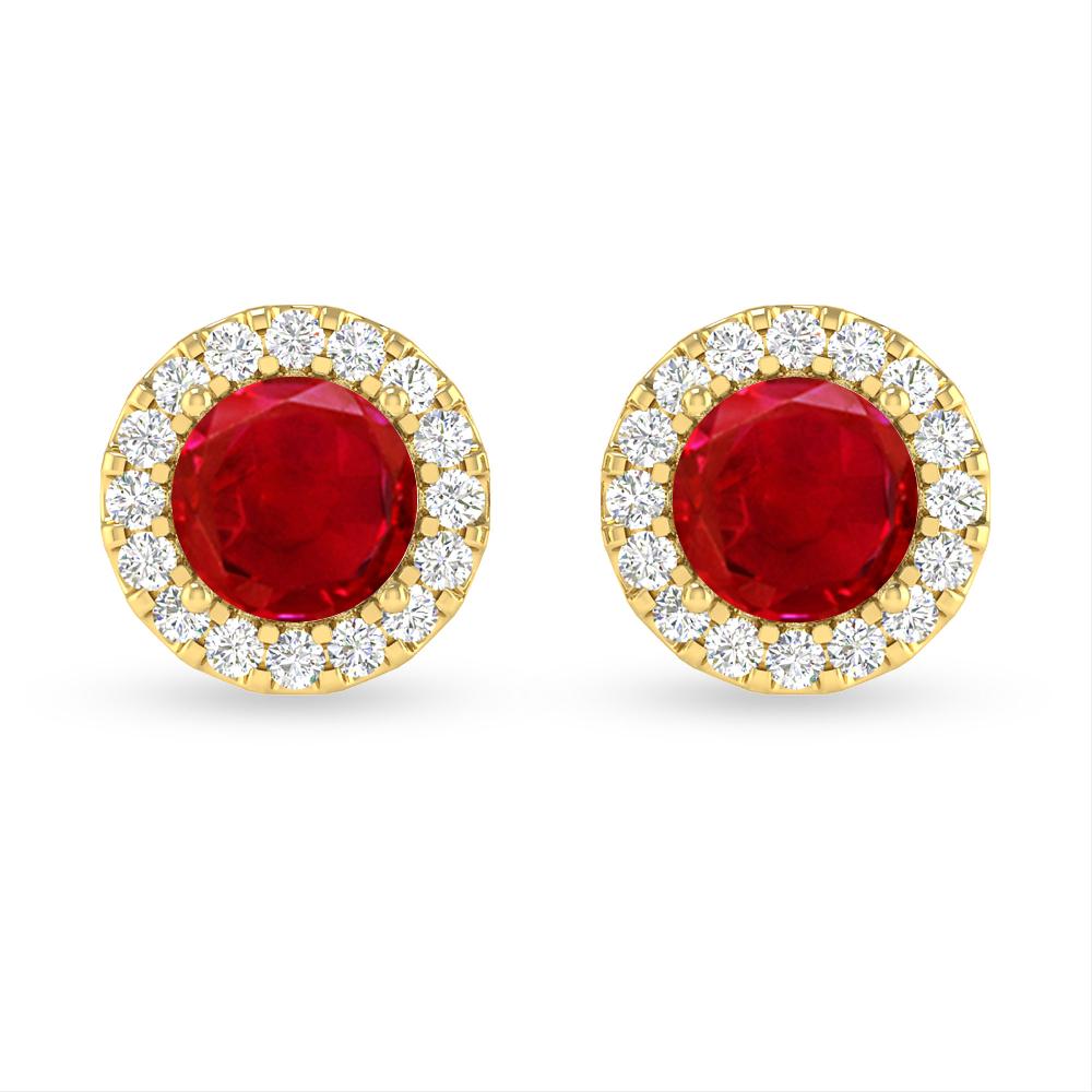 Yellow Gold - Ruby