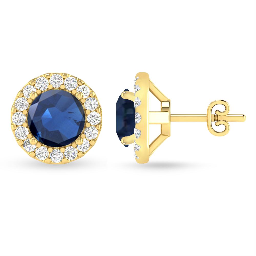 Yellow Gold - Sapphire