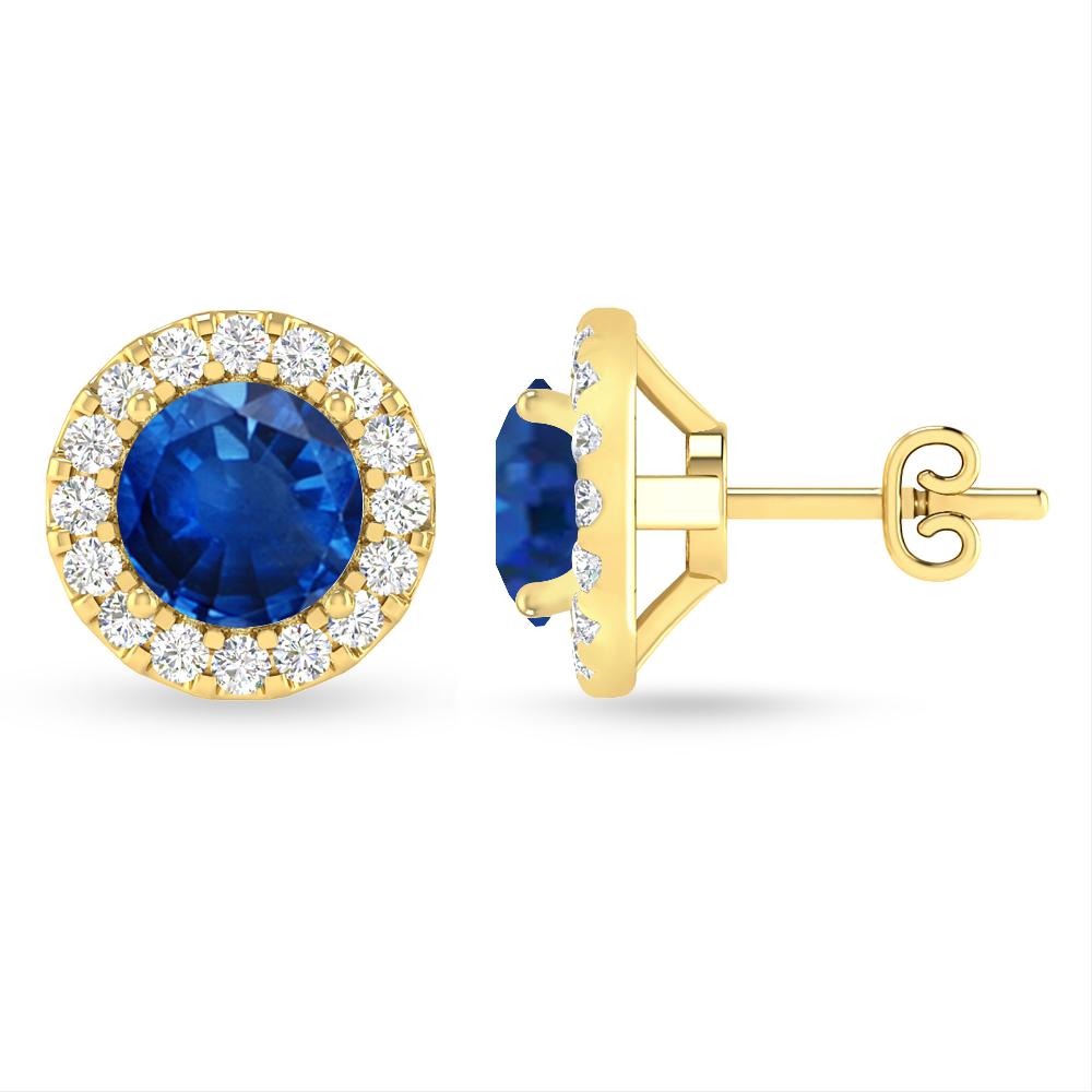 Yellow Gold - Sapphire