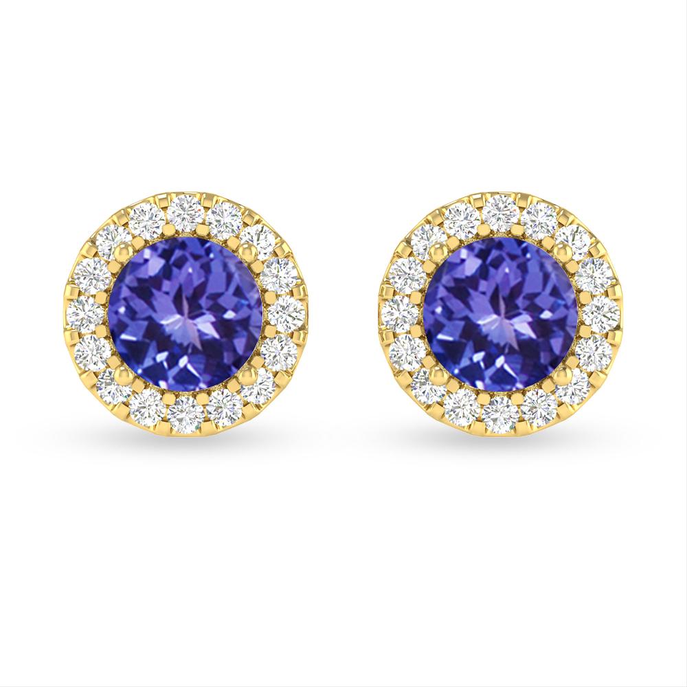 Yellow Gold - Tanzanite