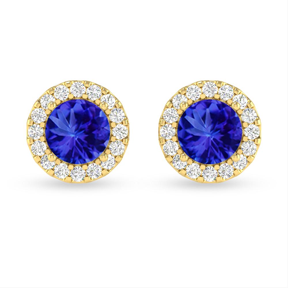 Yellow Gold - Tanzanite