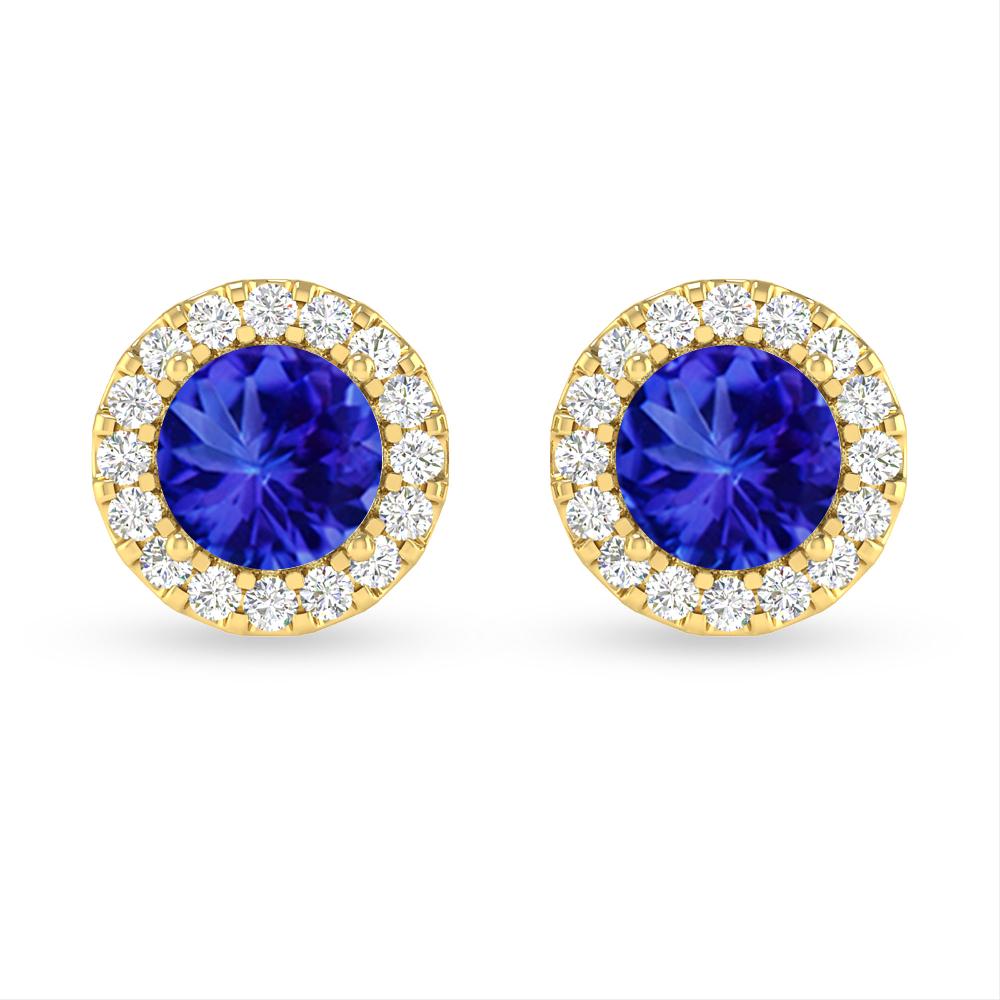 Yellow Gold - Tanzanite