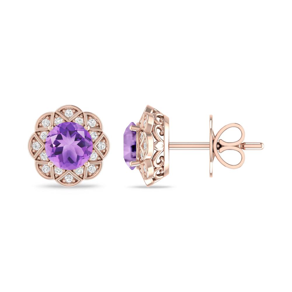 Rose Gold - Amethyst