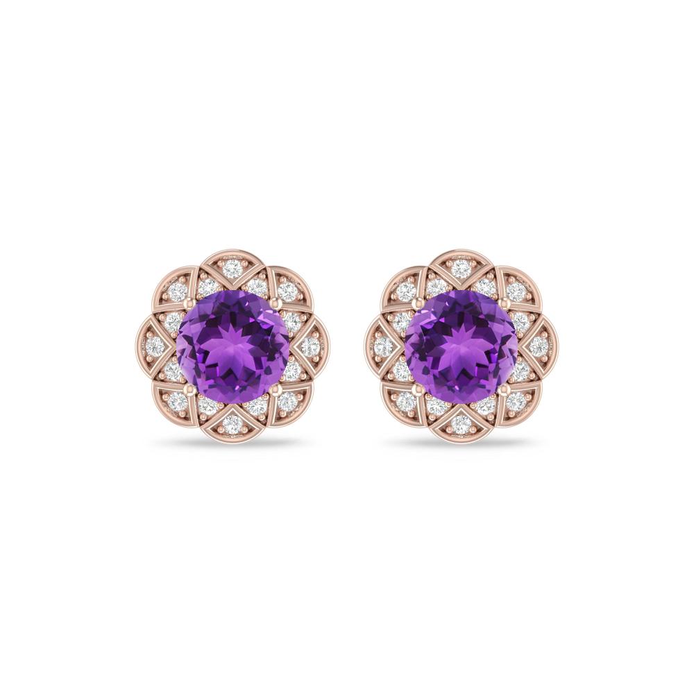 Rose Gold - Amethyst