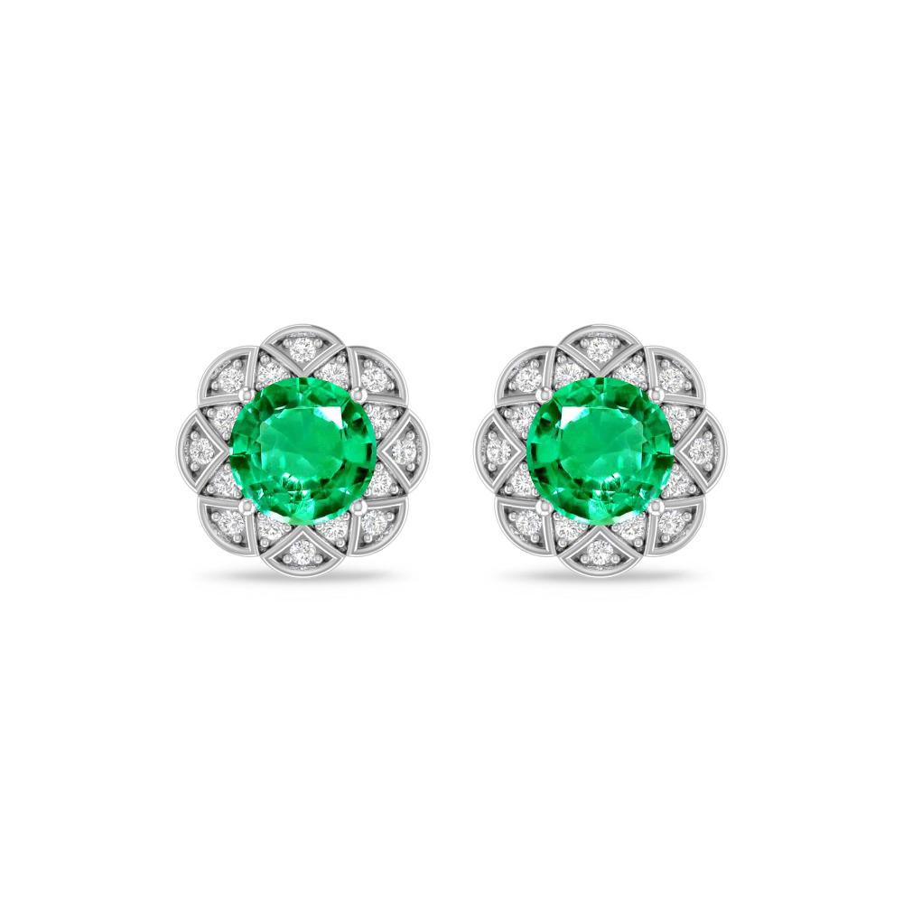 White Gold - Emerald