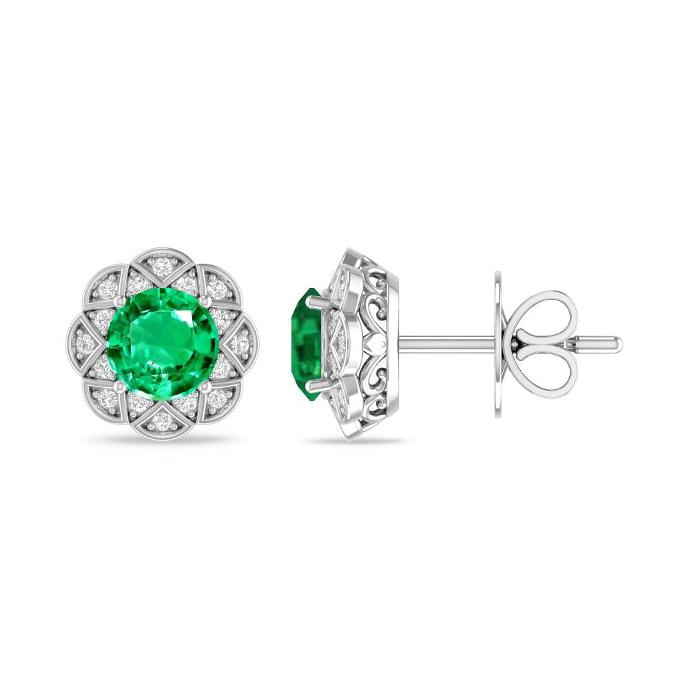White Gold - Emerald