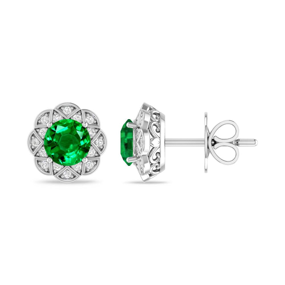 White Gold - Emerald