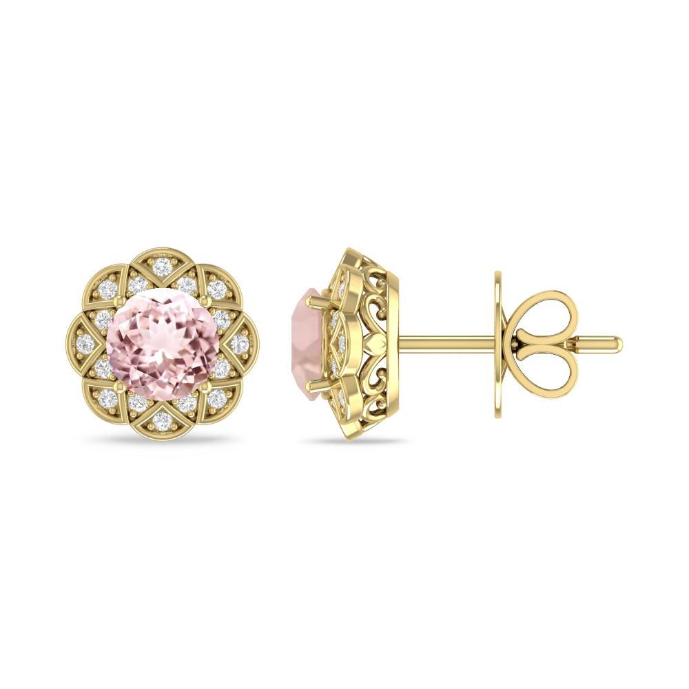 Yellow Gold - Morganite