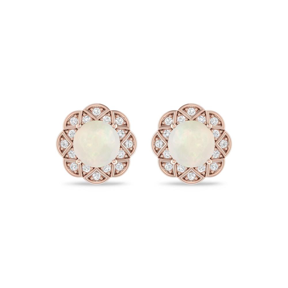 Rose Gold - Opal