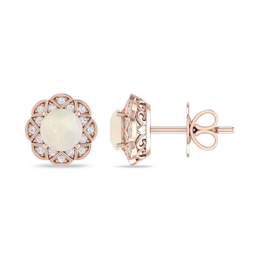 Rose Gold - Opal