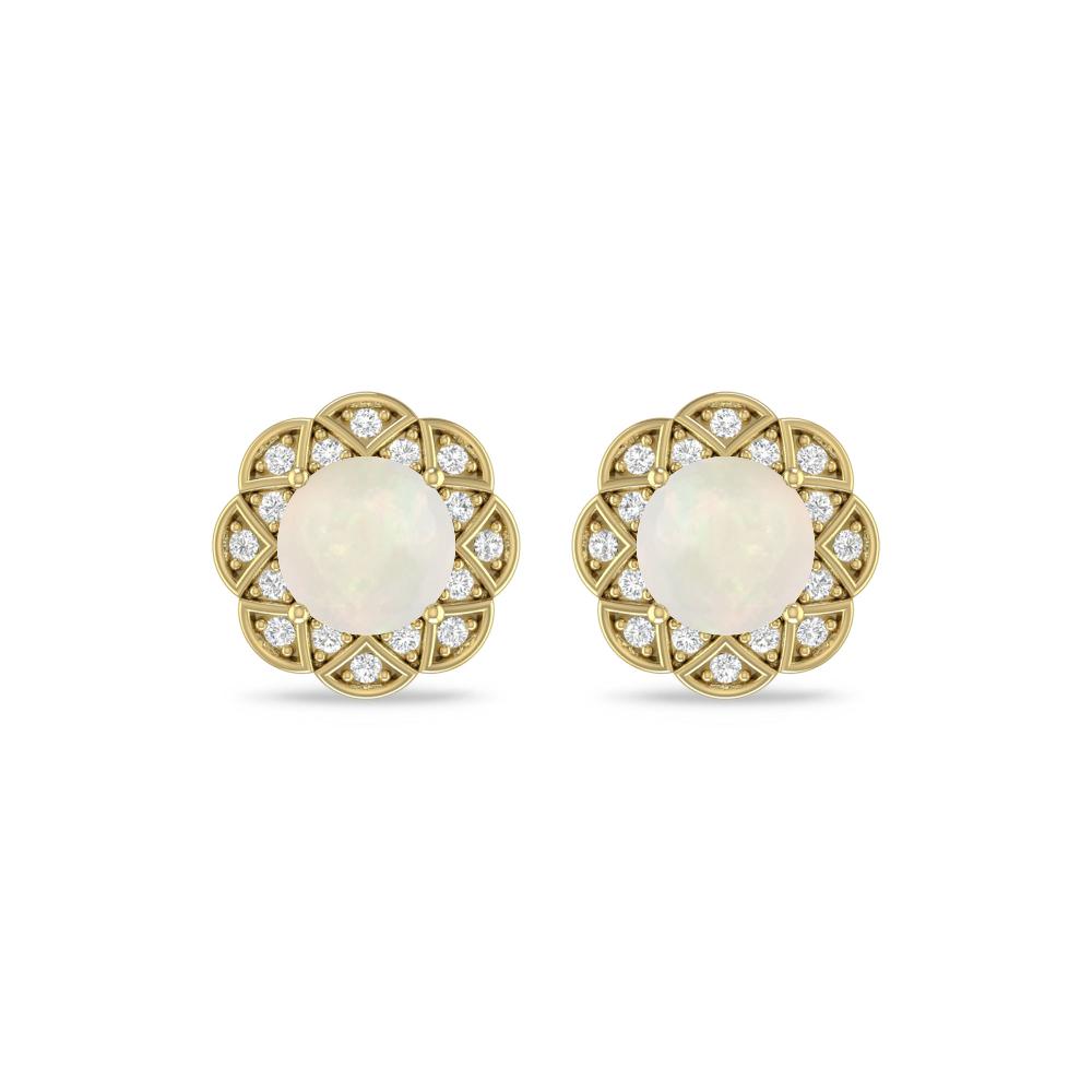 Yellow Gold - Opal