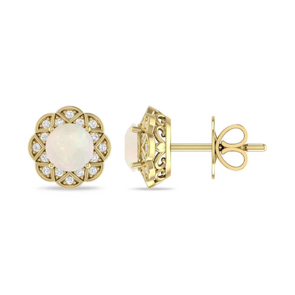 Yellow Gold - Opal