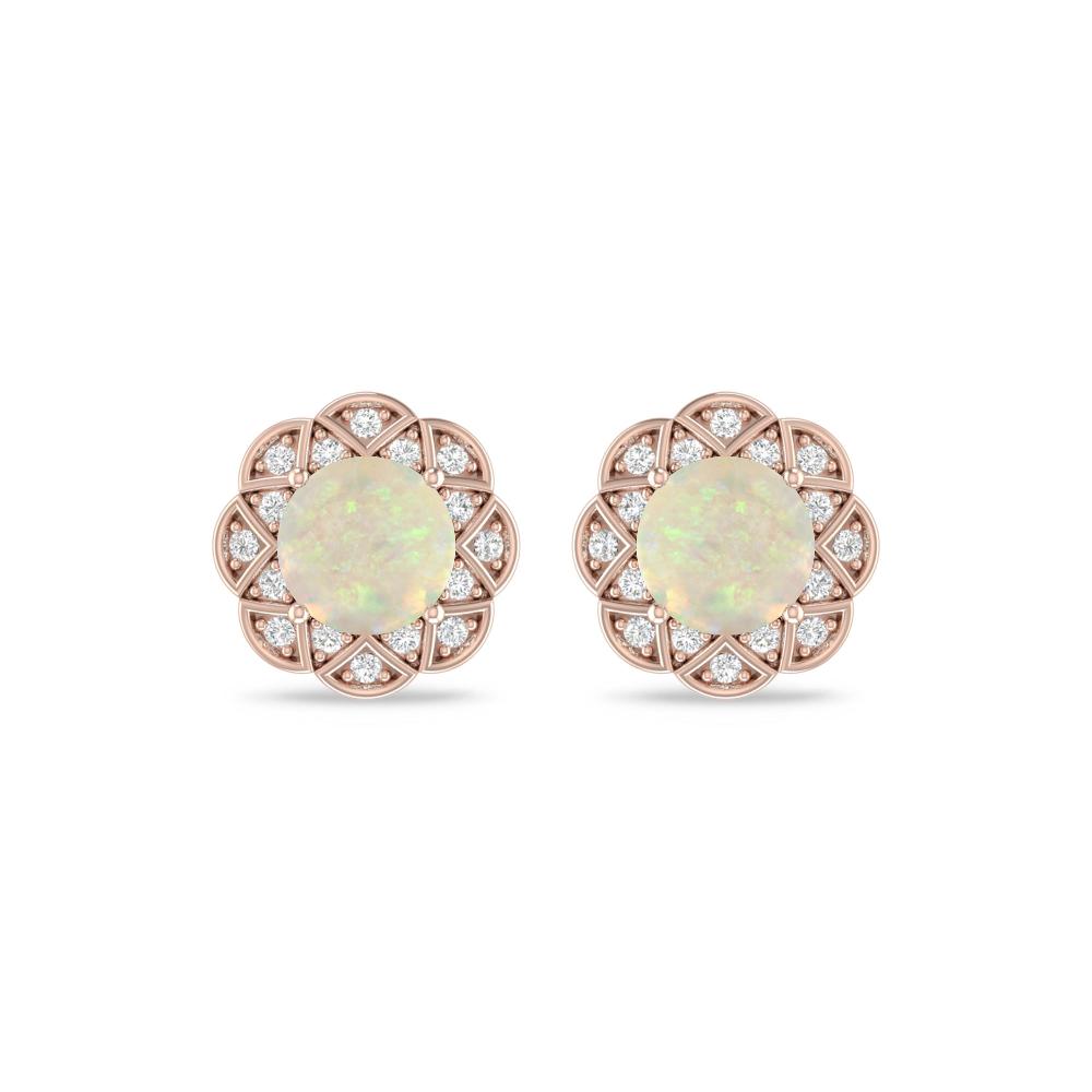 Rose Gold - Opal