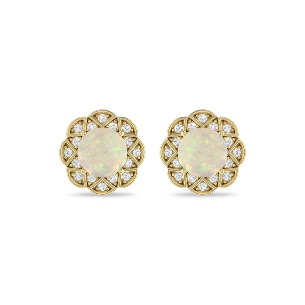 Yellow Gold - Opal